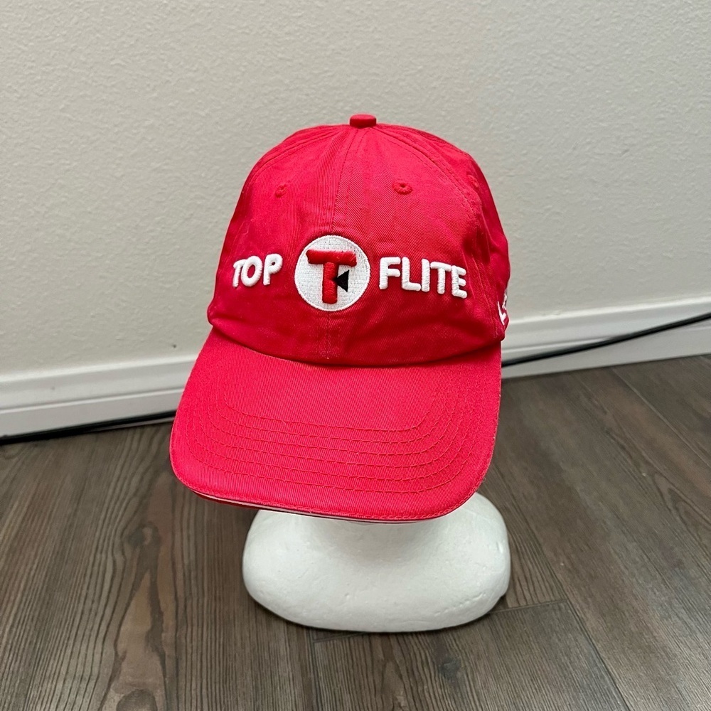 Top Flite Red Baseball Cap